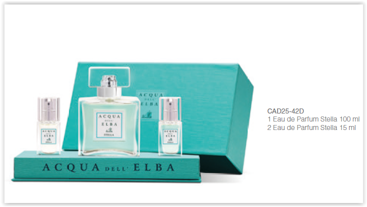 Giftset- Stella - Eau de Parfum - 100ml + 2x15 ml - Acqua dell Elba