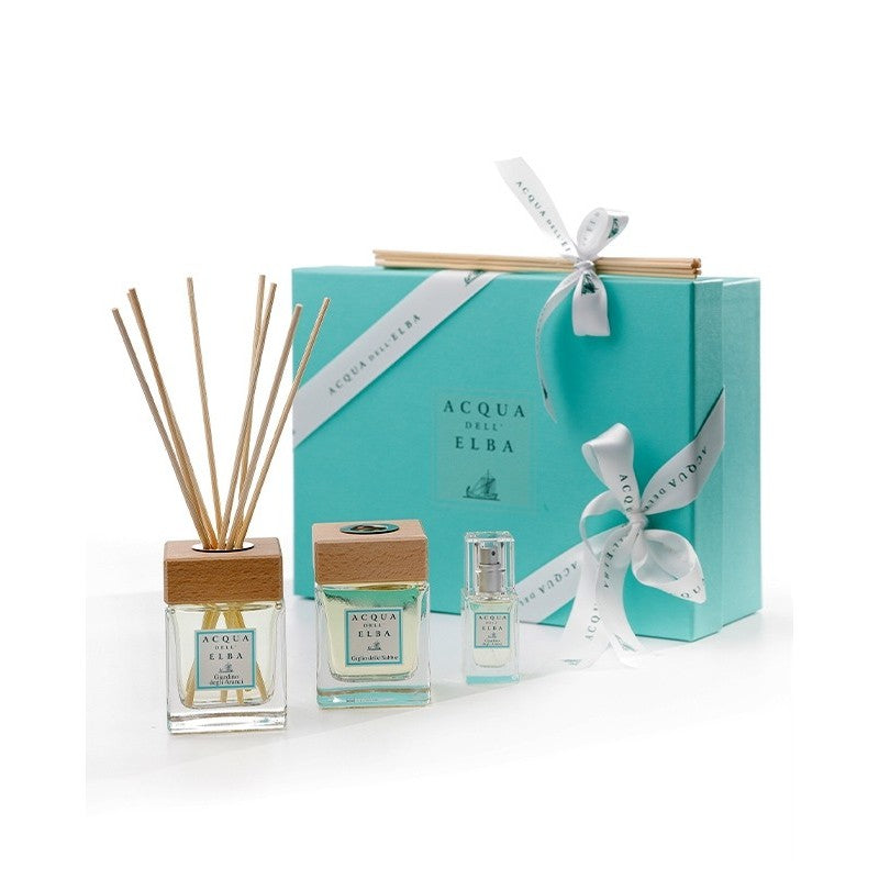 Giftset 100 ml Giardino degli Aranci Diffuser + 100 ml Giglio delle Sabbie + 1 room spray 15 ml Giardino degli Aranci